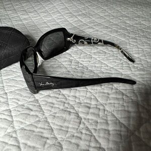 Vera Bradley Sunglasses with hard carrying case. EUC
